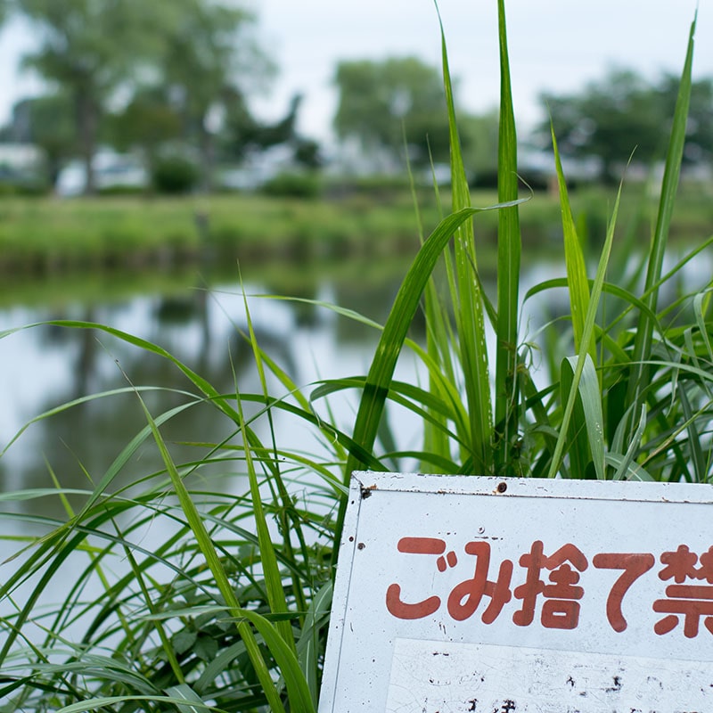 河川のごみ問題は心がけで解決できる